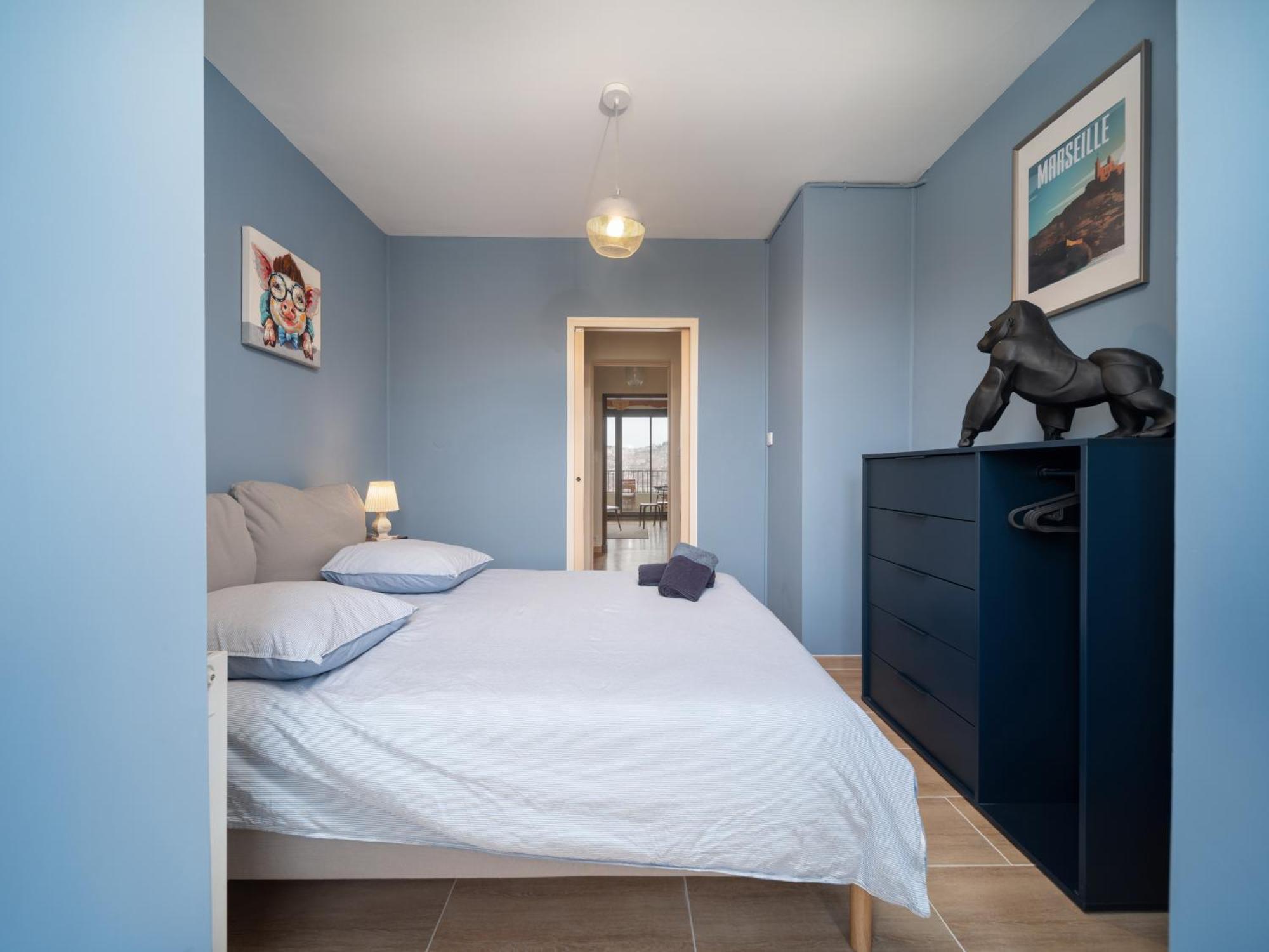 Terrace Apartment Old Port Exceptional View Marseille Bagian luar foto